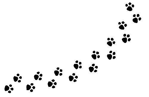 dog-walking-footprints-tattoo-designs